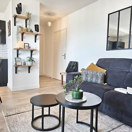 Apartamento T2 Design Proche Gare/Intra-M/Sillon, Garage Prive Saint-Malo Exterior foto